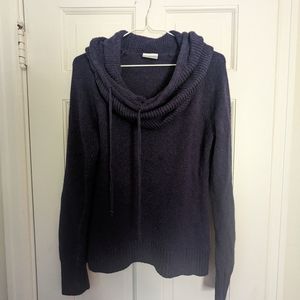 Columbia sweater cowl neck size small
